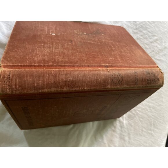 The Stone Arithmetic Advanced State Of Kansas Hardcover 1911 Vintage Book - Picture 2 of 16